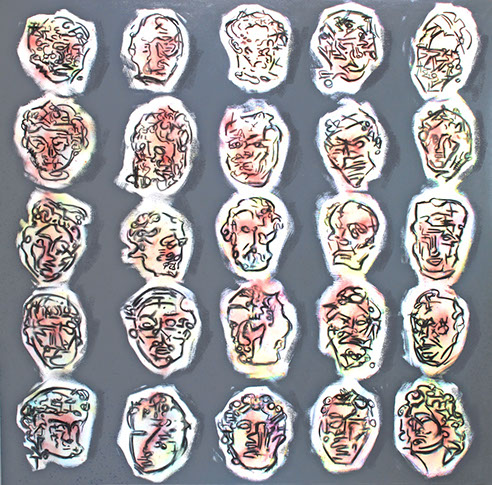 Guy Noble, Contemporary artist, Painting, paintings, YBA, Art, Central St. Martin's.Guy Noble, guynoble